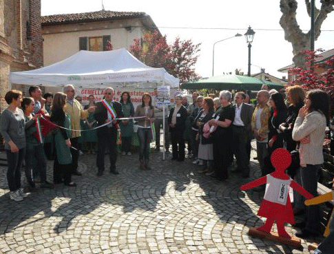 Scalenghe. Fiori per i bimbi bielorussi