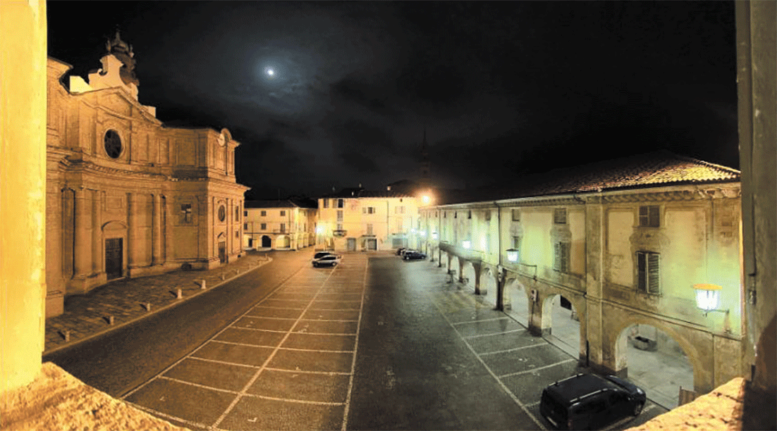 Visita notturna al Duomo di Carignano