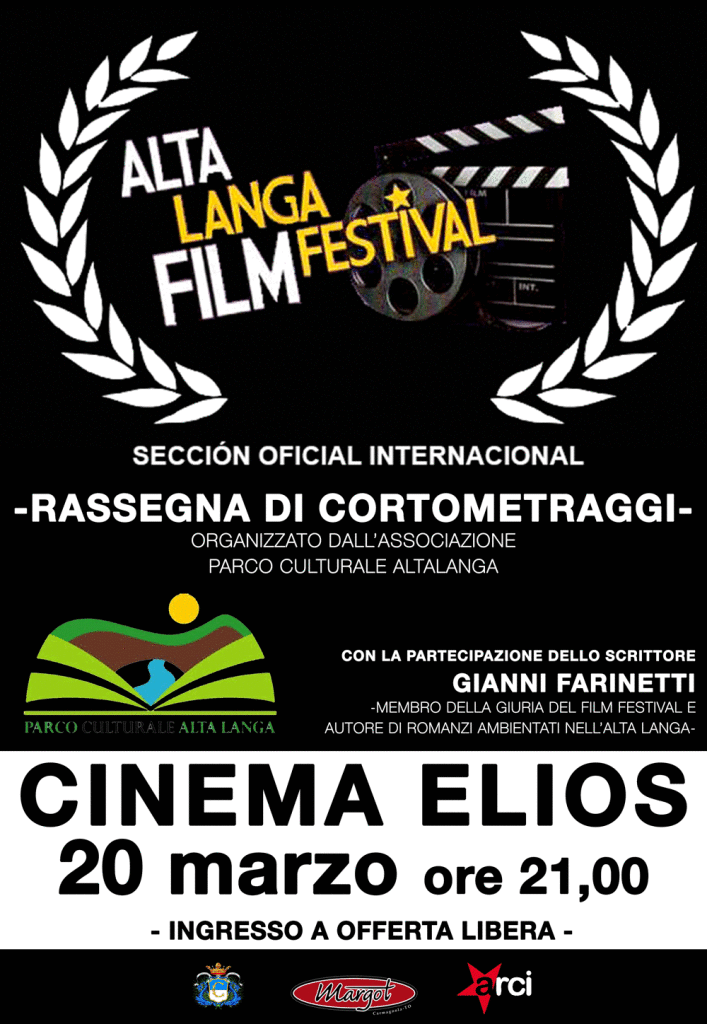 Carmagnola. I film vincitori dell’Alta Langa Film Festival all’Elios