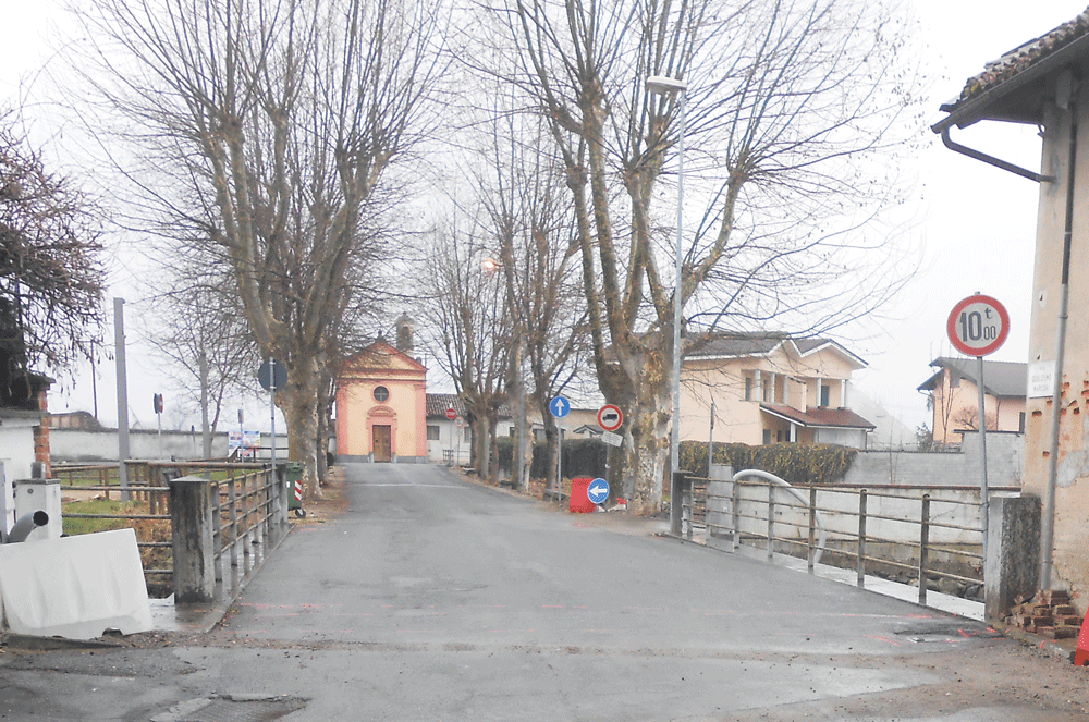 Casalgrasso. Avvio lavori per il ponte di via Marconi