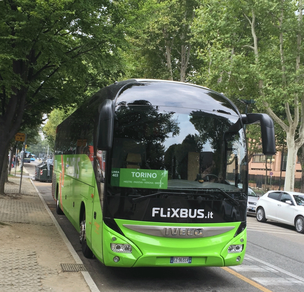 Linea SAV Torino Venezia con FlixBus