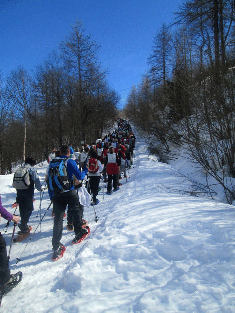 Nelle Valli di Lanzo con le racchette da neve