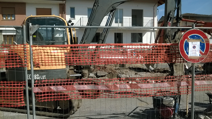 Piscina, modifiche alla viabilità