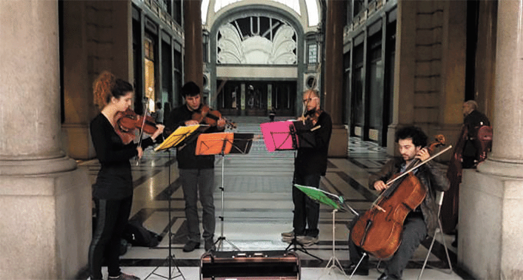 Concerto del Quartetto Felix alla manifestazione Fiori & Vini