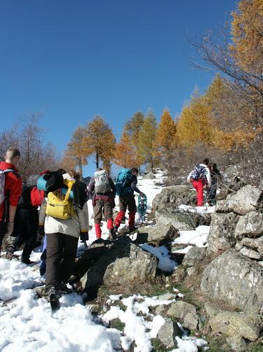  A SALUZZO, PARCO TREKKING, GUARDA DOVE METTI I PIEDI