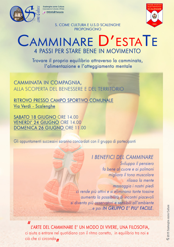 Camminare d’estate