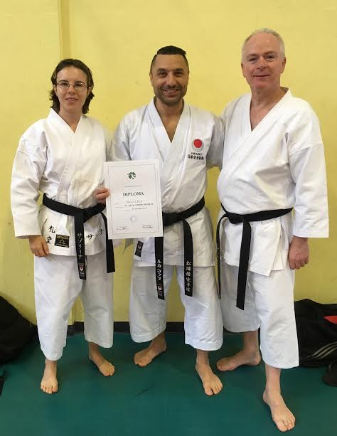 VI Dan di Karate a Caramagna Piemonte