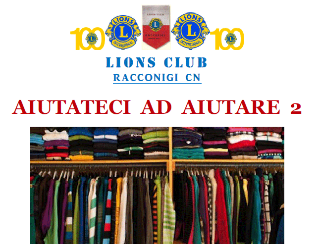 Lions Club Racconigi solidale verso le famiglie in difficoltà