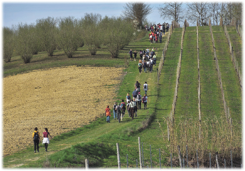 A Pralormo la Camminata della Merla