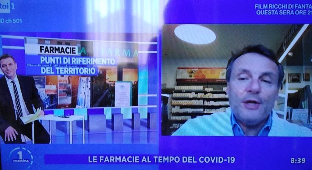 Marco Cossolo, presidente Federfarma, a UnoMattina