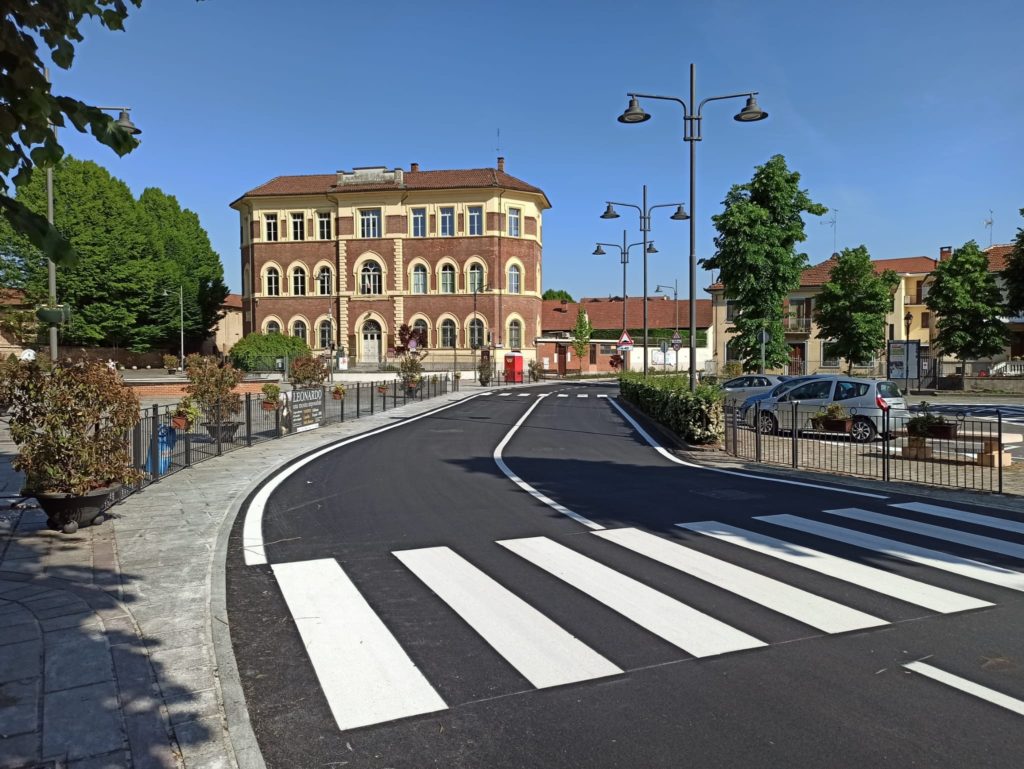 I lavori in piazza Rey