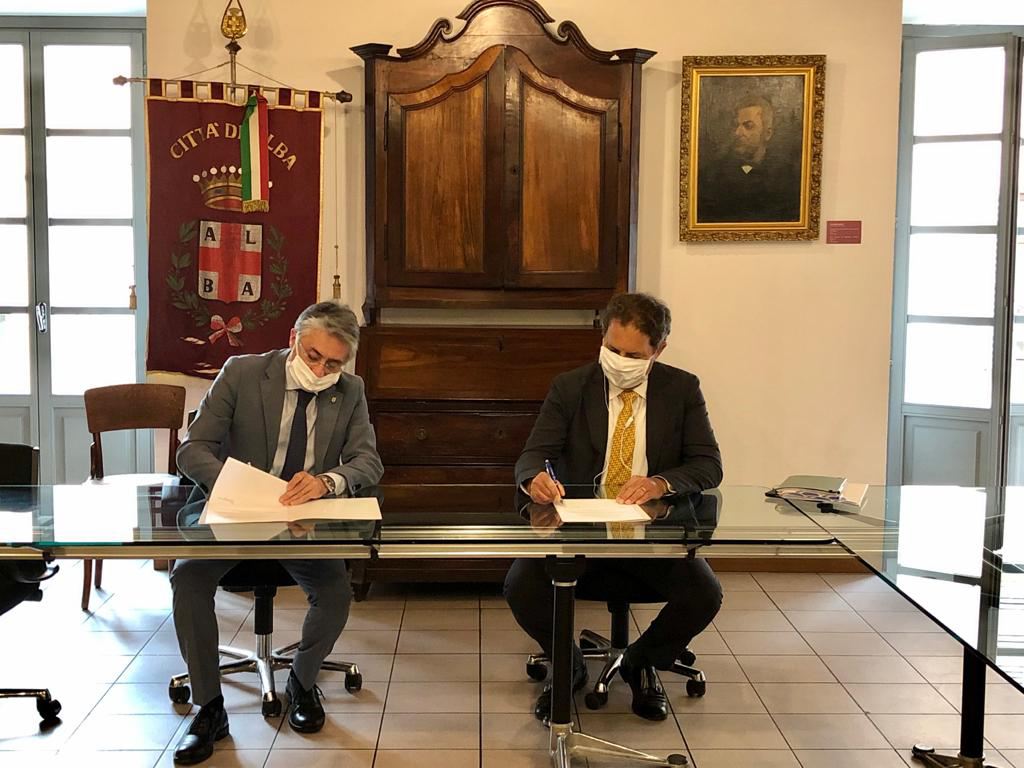 Egea e il Comune di Alba firmano accordo per aiuti emergenza coronavirus