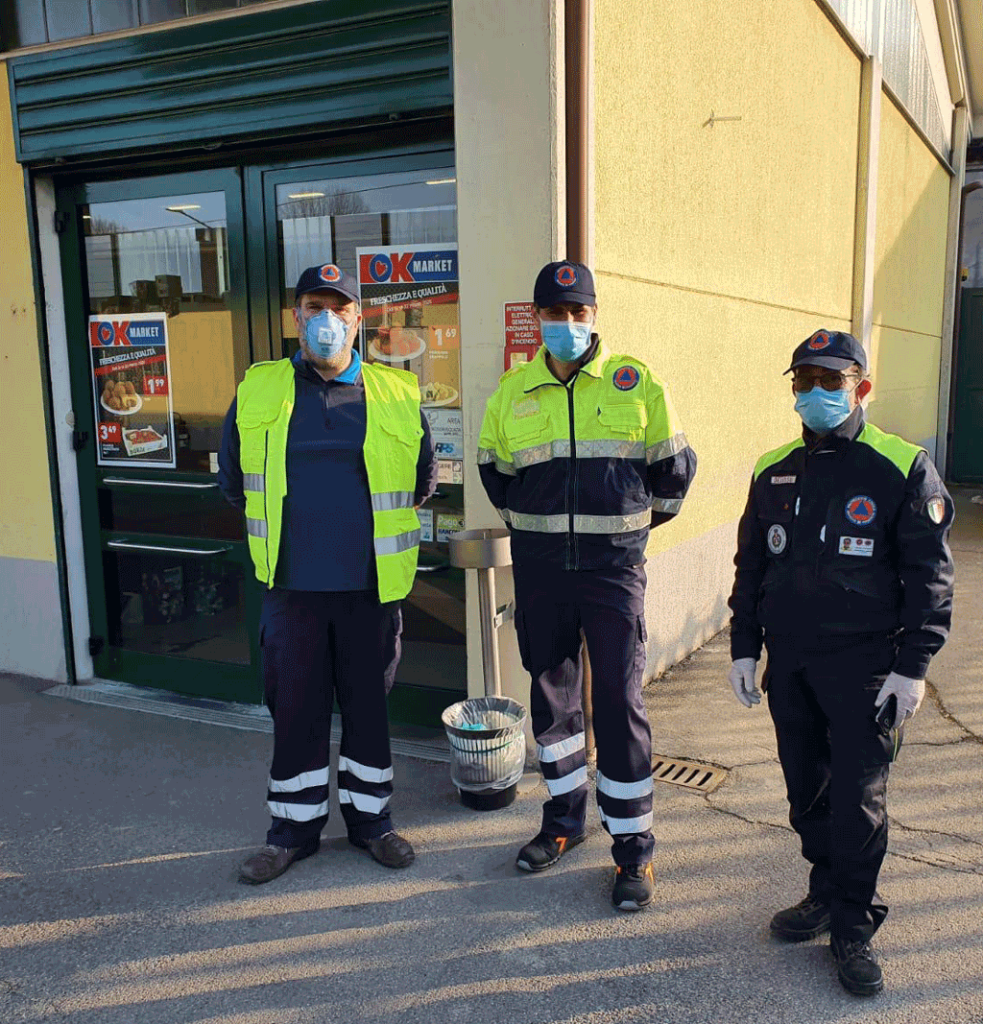 Alessandro Delussu è coordinatore del gruppo Protezione Civile Pancalieri