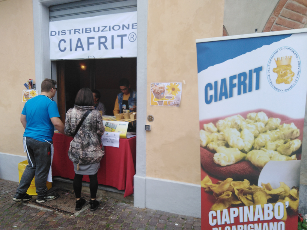 La Sagra diventa Mercato, così Carignano celebra il suo ciapinabò