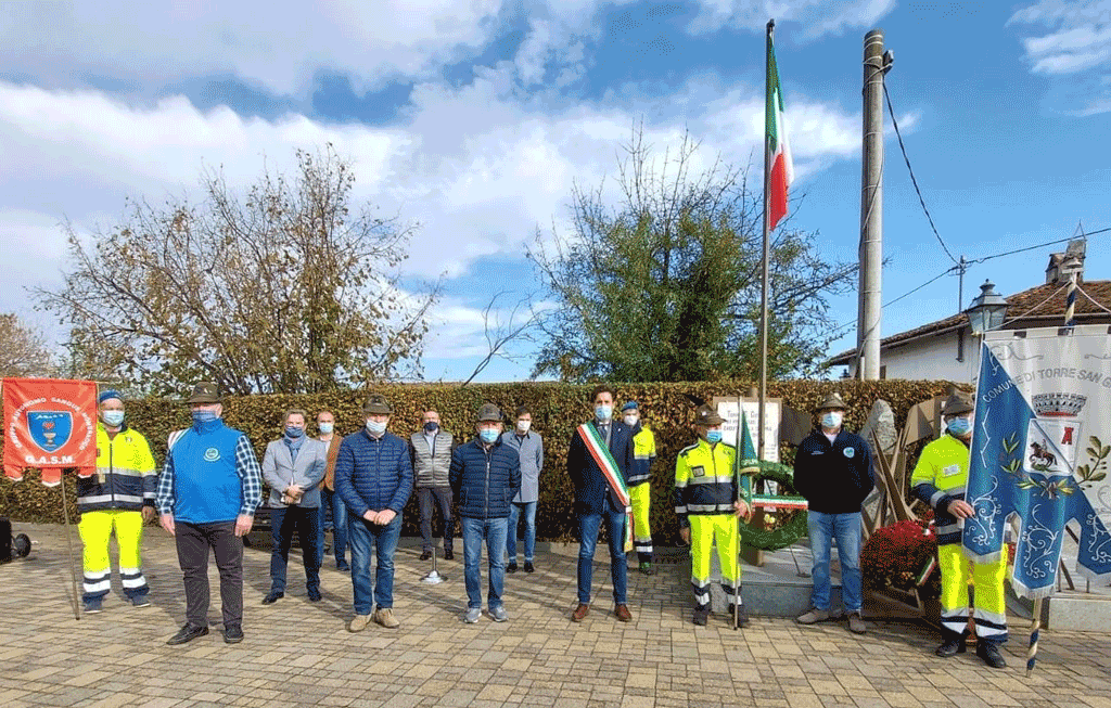 Ieri a Torre San Giorgio la commemorazione del 4 novembre