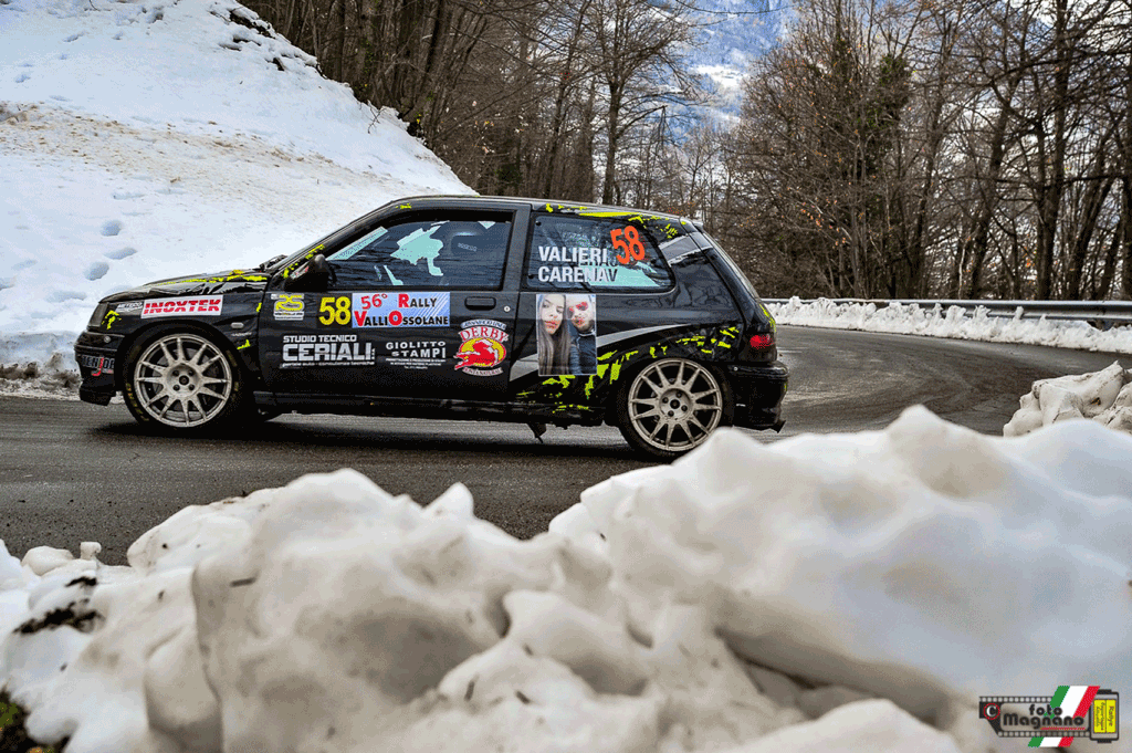 Cristina Carena quinta di classe A7 al Rally delle Valli Ossolane