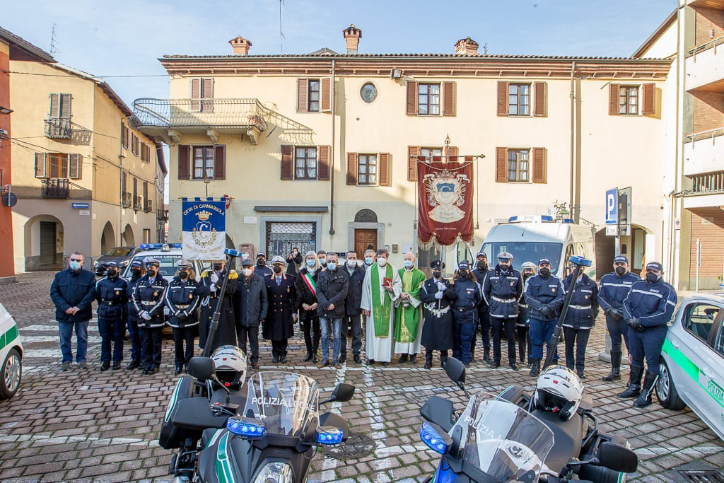 polizia-locale-carmagnola-san-sabastiano-vigili-urbani-filiberto-alberto-la-pancalera