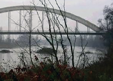 Carignano, lavori al ponte sul Po da martedì 26 gennaio