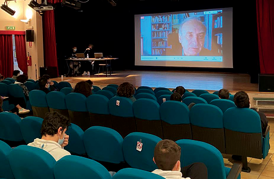 Studenti dialogano anche con il prof. Guidorizzi alla Settimana dell’Otium