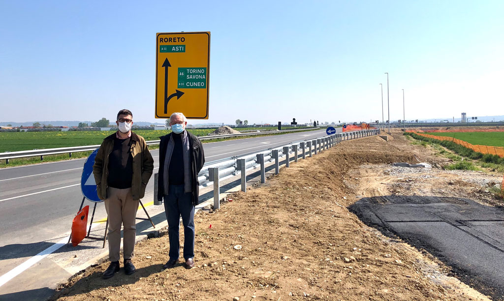 Domani riapre a Marene il casello autostradale di ingresso in A6