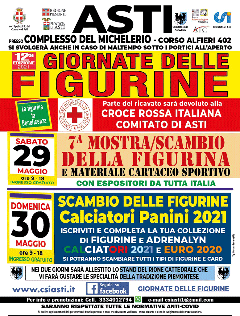 La figurina fa beneficenza: ad Asti tornano le Giornate delle Figurine