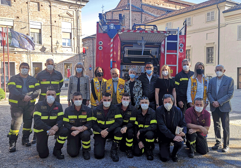 Vigili del Fuoco Carmagnola, nuova pompa idrica in dotazione per il mezzo