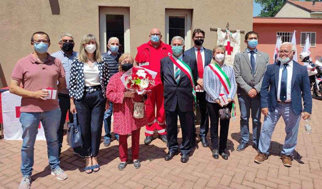 Inaugurato il nuovo distaccamento della Croce Rossa Italiana a Pralormo