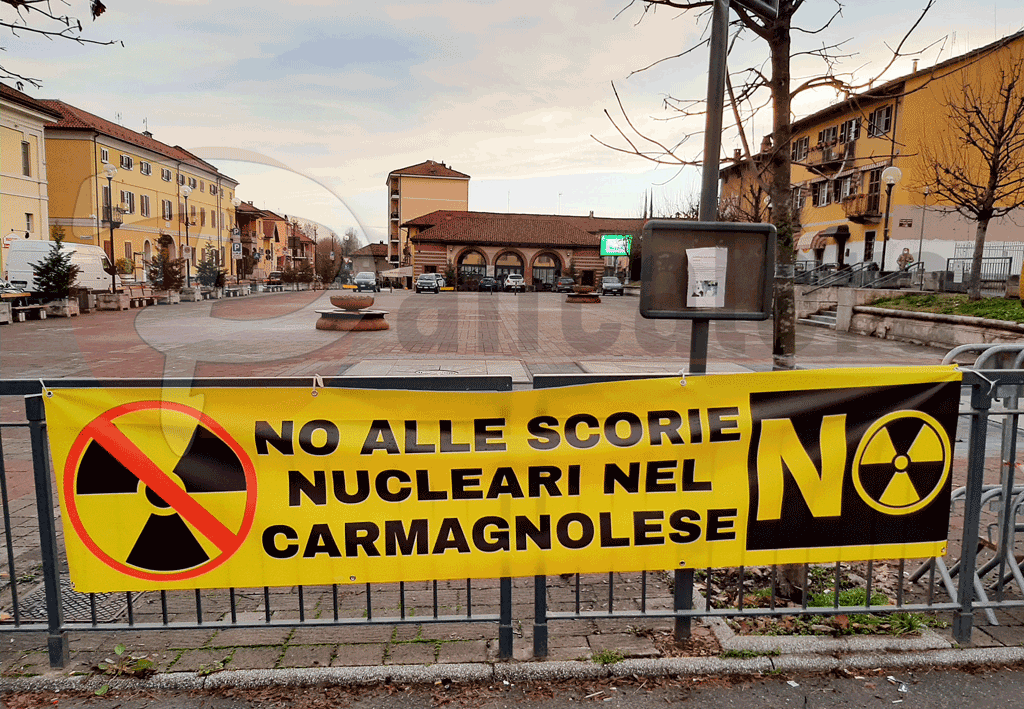 Carmagnola esclusa dai paesi idonei per ospitare il Deposito di rifiuti radioattivi