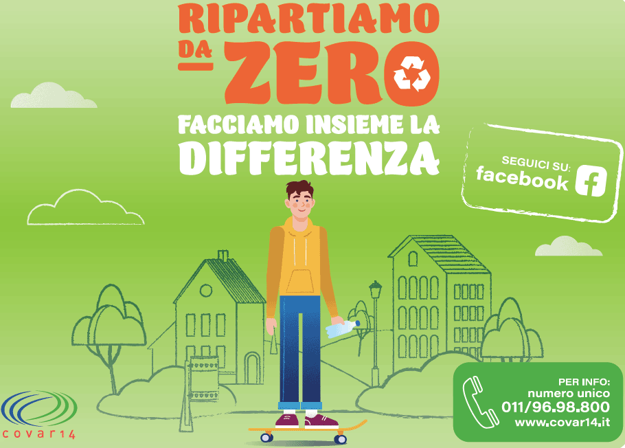 Nuova campagna di comunicazione del Covar14 “Ripartiamo da Zero”