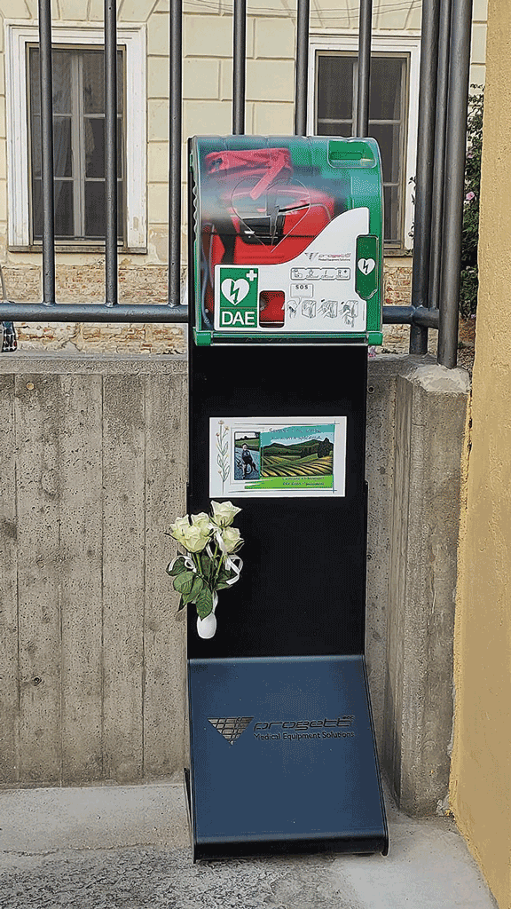 Donato defibrillatore alla scuola per ricordare il piccolo Samuele Racca