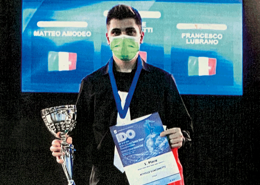 Achille Giacometti, carmagnolese studente al Bobbio, è campione mondiale di hip-hop