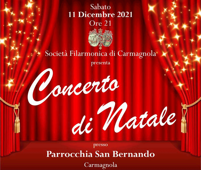 Concerto della Filarmonica di Carmagnola nella parrocchia di San Bernardo