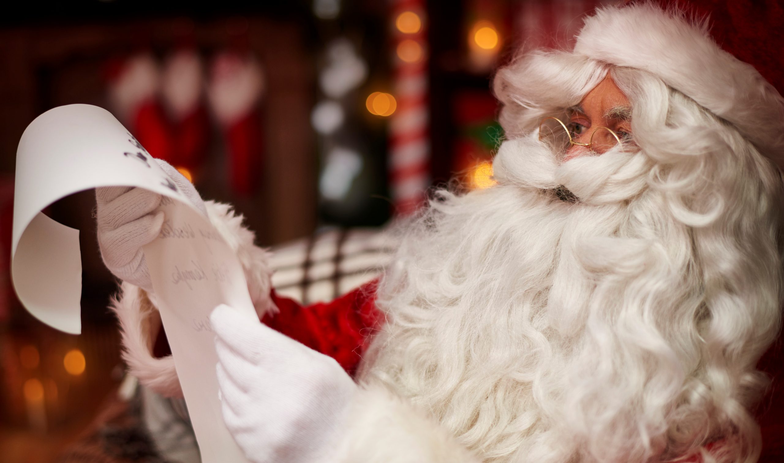Letture di Natale, fotografie e letterine con Babbo Natale a Moretta