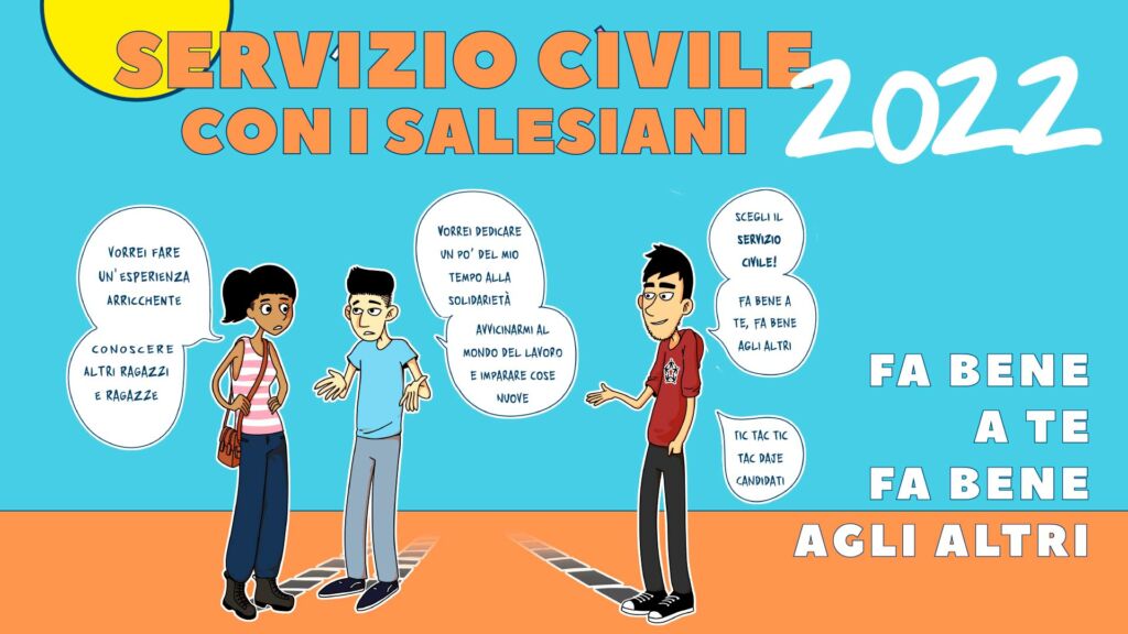 Servizio civile con i Salesiani, anche a Lombriasco e Saluzzo