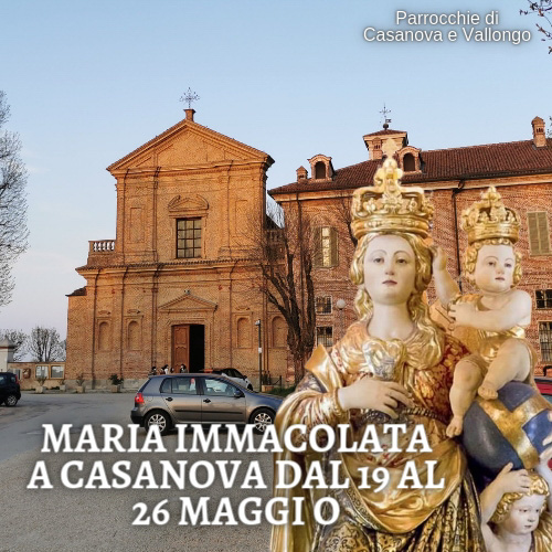 La statua dell’Immacolata Concezione arriva a Casanova