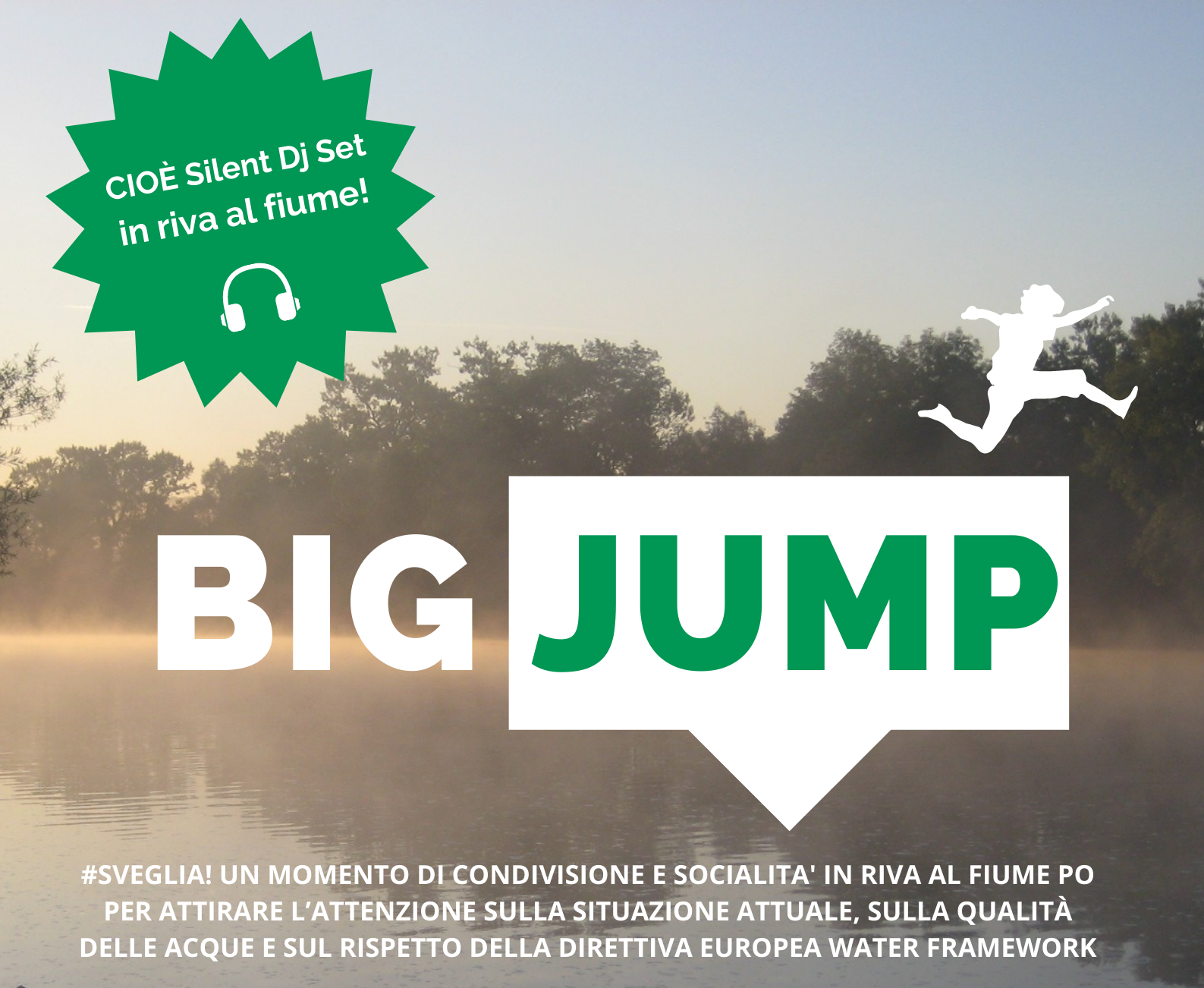 Con Legambiente torna Big Jump, evento per sensibilizzare sul recupero della balneabilità dei corsi d’acqua