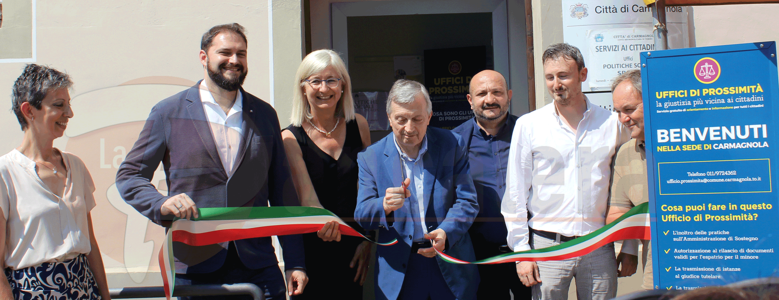 Inaugurato a Carmagnola l’Ufficio di Prossimità, riferimento per la volontaria giurisdizione
