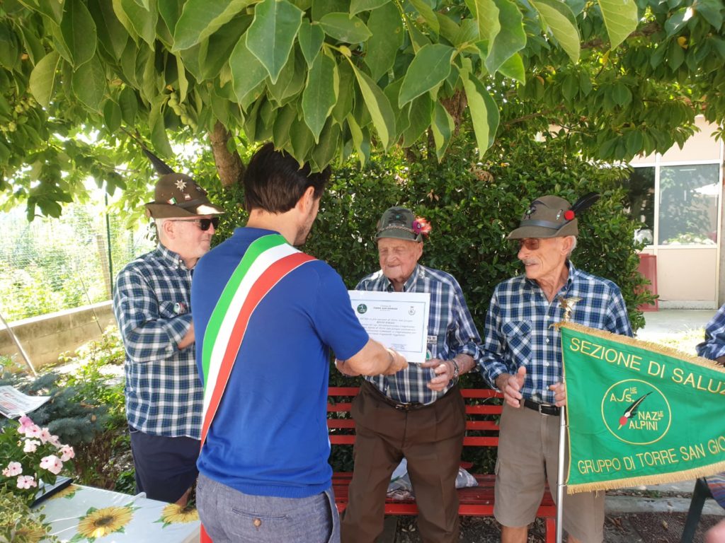 riconoscimento alpino paolo bocco torre san giorgio