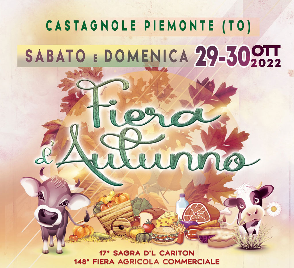 Fiera d’Autunno con la Sagra d’l Cariton a Castagnole Piemonte