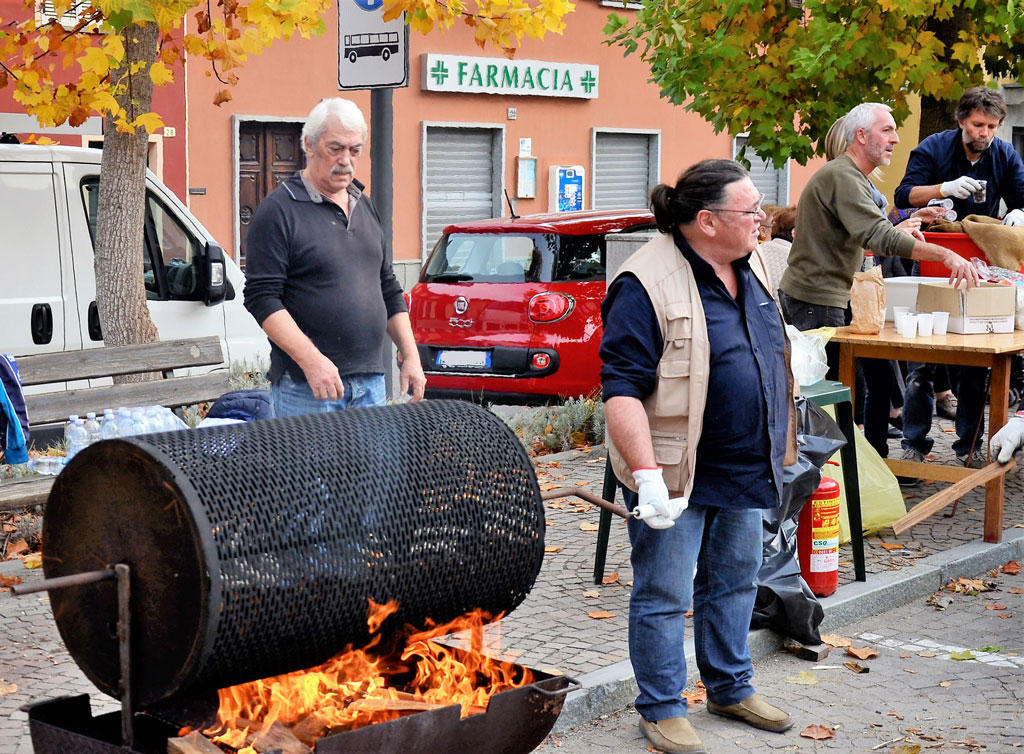 Pancalieri, domenica la castagnata di San Martino