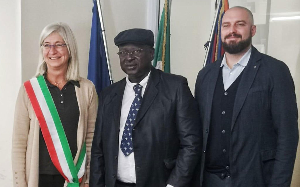 Il sindaco di Ronkh (Senegal) a Carmagnola, grazie a una lunga cooperazione