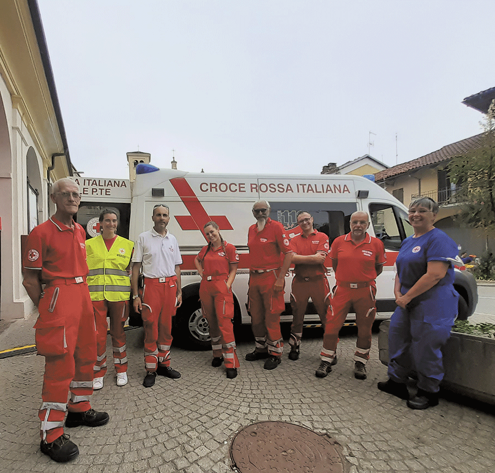 Mille interventi per i volontari della Croce Rossa di Castagnole. Ma serve personale