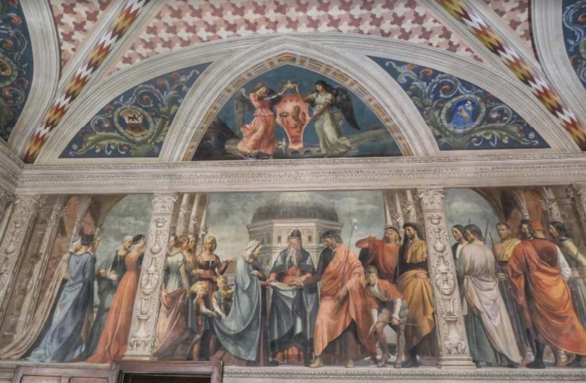 I dipinti dell’ex Villa Bona (già Palazzo Provana del Sabbione) a Carignano