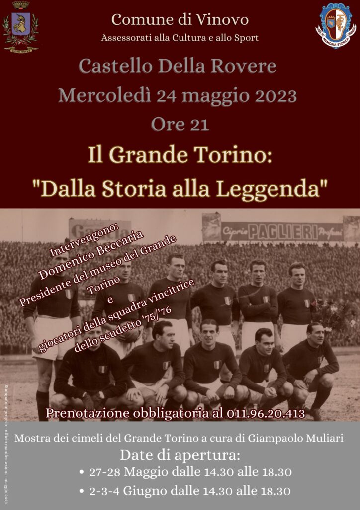 Locandina Il Grande Torino Vinovo