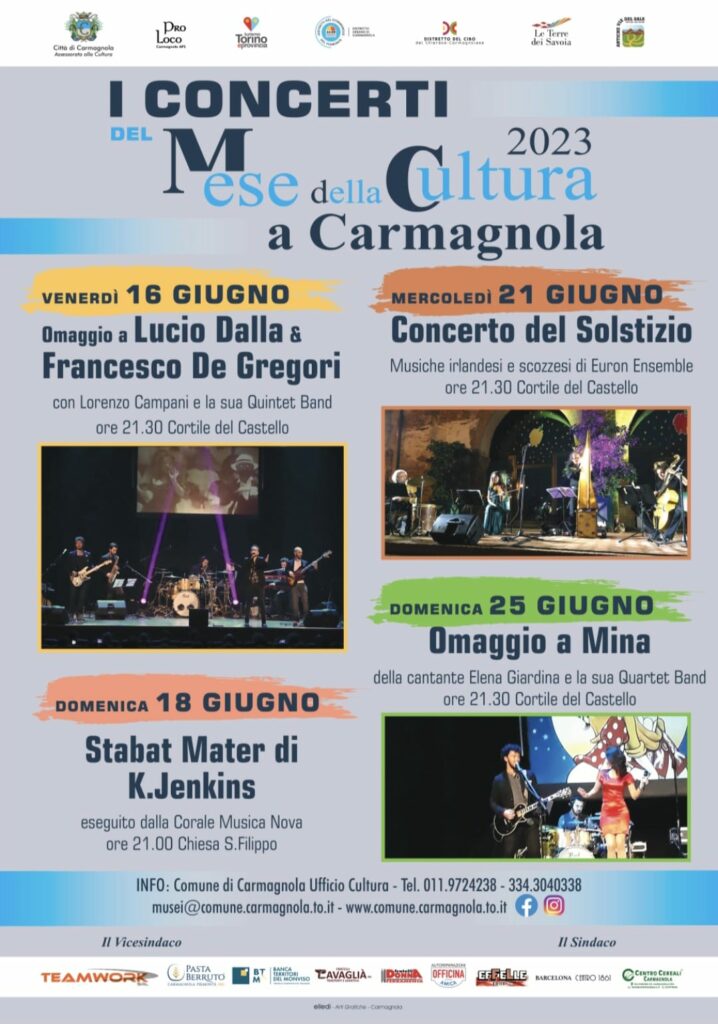 Mese della Cultura. Carmagnola, il concerto di Lorenzo Campani omaggia Dalla e De Gregori
