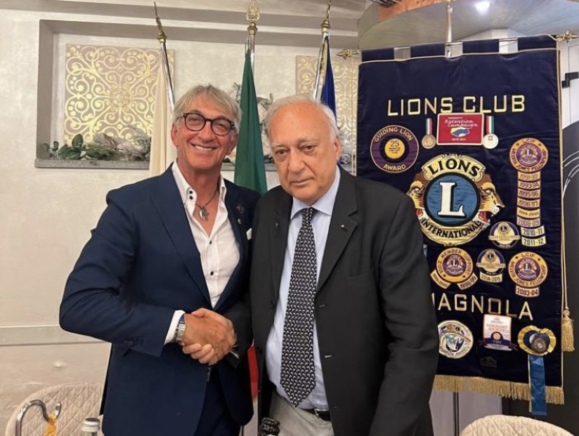 passaggio di cariche al Lions Club di Caramagna Piemonte - la Pancalera