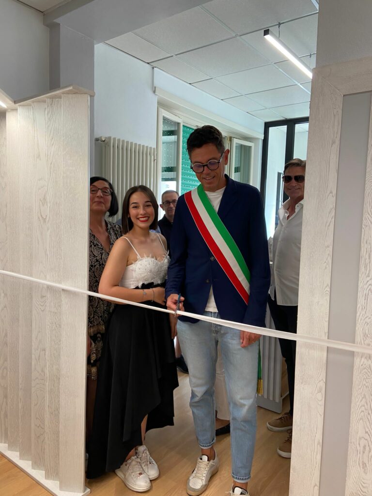 Inaugurazione del centro estetico Virgo a Torre San Giorgio, con il vice-sindaco Paolo Cravero - la Pancalera