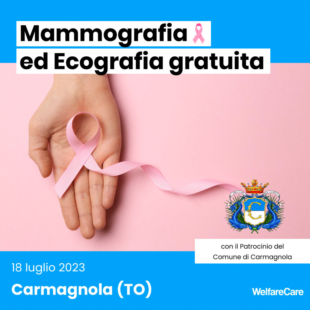 Tumore al seno prevenzione carmagnola