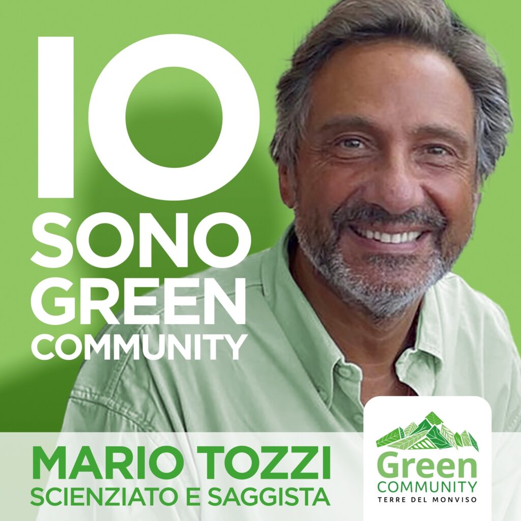 Il divulgatore scientifico Mario Tozzi partecipa allaGreen Community Terre del Monviso