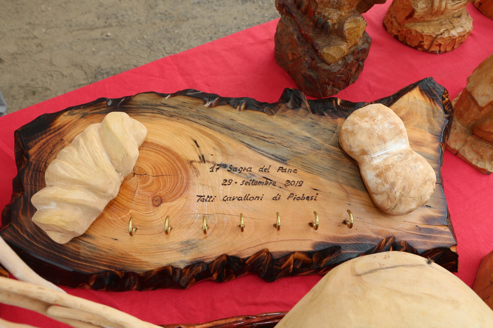 Il protagonista della sagra del pane a Piobesi è il dolce Caritôn
